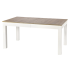 Duży Stół Rozkładany do Jadalni Salonu Prostokątny 160-300x90 cm Dąb Sonoma Biały SEWERYN Halmar
