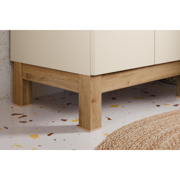 Zestaw Meblowy 60Cm Z Umywalką Meblową Lava
