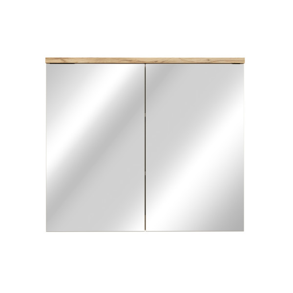 Szafka Z Lustrem 80Cm 2 Drzwi