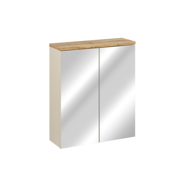 Szafka Z Lustrem 60Cm 2 Drzwi