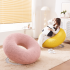 Nowoczesny Fotel Wypoczynkowy Designerski do Cukierni Restauracji Różowy Stylowy DONUT