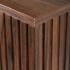 Półsłupek Wiszący Łazienkowy Dąb Orzech Mat 79 cm Ryfle Nowoczesny ELEGANCE