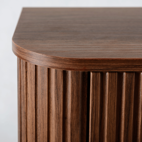 Półsłupek Wiszący Łazienkowy Dąb Orzech Mat 79 cm Ryfle Nowoczesny ELEGANCE