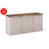 Set-Noc B Nat Casella 120Cm Zestaw Meblowy 120Cm Z Blatem I Szafką Z Koszem Na Pranie / Furniture Set 120Cm With Countertop And 