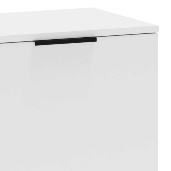 Nowoczesna Szafka do Przedpokoju Minimalizm Boho Skandynawski Biały CLIF ST-50 Halmar