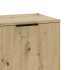 Nowoczesna Szafka do Przedpokoju Minimalizm Boho Skandynawski Dąb Artisan CLIF ST-50 Halmar