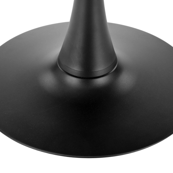 Stół Okrągły 90 cm do Salonu Jadalni Loft OLMO Orzech Czarny Halmar