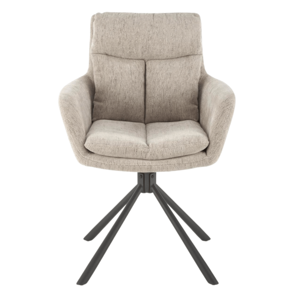 ❤️  Kup Krzesło K495 Beżowe Loft z Podłokietnikami I Styl i Wygoda  ⭐