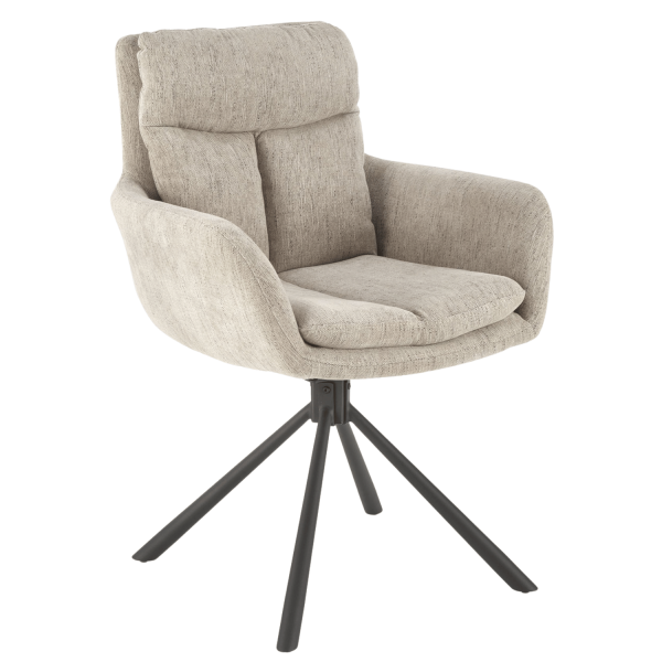 ❤️  Kup Krzesło K495 Beżowe Loft z Podłokietnikami I Styl i Wygoda  ⭐