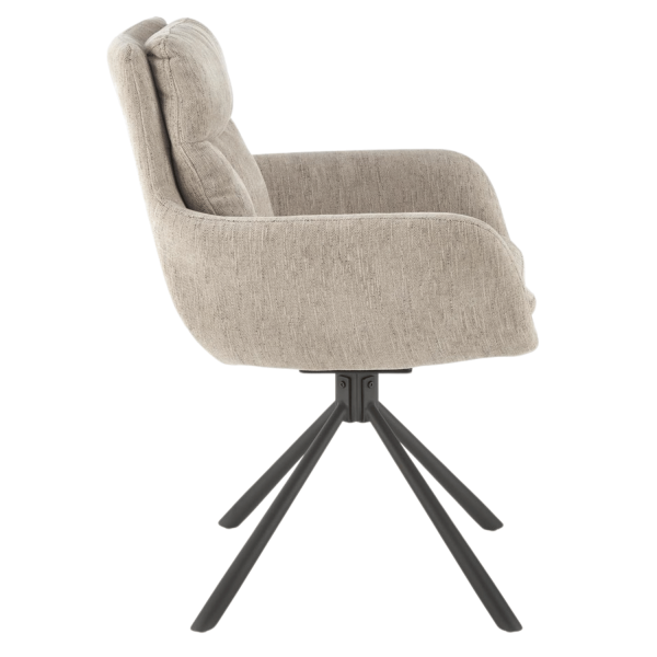 ❤️  Kup Krzesło K495 Beżowe Loft z Podłokietnikami I Styl i Wygoda  ⭐