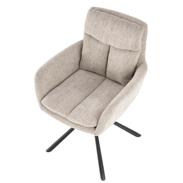 ❤️  Kup Krzesło K495 Beżowe Loft z Podłokietnikami I Styl i Wygoda  ⭐