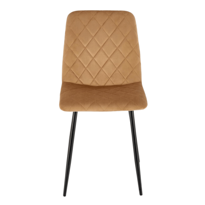 ❤️ Krzesło Tapicerowane Nowoczesne Loft K525 Beżowe Pikowane Halmar ⭐