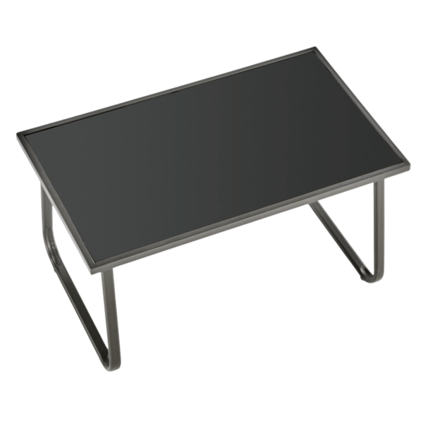 Nowoczesny Zestaw Ogrodowy 2x Fotel Sofa Ława do Ogrodu na Taras Popielaty Szary CONOR Halmar