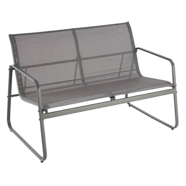 Nowoczesny Zestaw Ogrodowy 2x Fotel Sofa Ława do Ogrodu na Taras Popielaty Szary CONOR Halmar