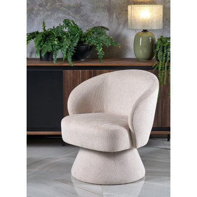 Vecna Fotel Wypoczynkowy Beżowy Halmar