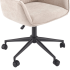 Nowoczesny Stylowy Fotel Obrotowy Gabinetowy do Biura Komputera Loft Beżowy CLIO Halmar