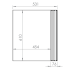 Lustro Ścienne Wiszące 61x53 cm Kaszmirowe Beżowe Ryflowane Glamour SOPHIE 21