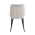 Welurowe Nowoczesne Pikowane Krzesło Do Salonu Do Jadalni Beżowe Kremowe Velvet CHIC