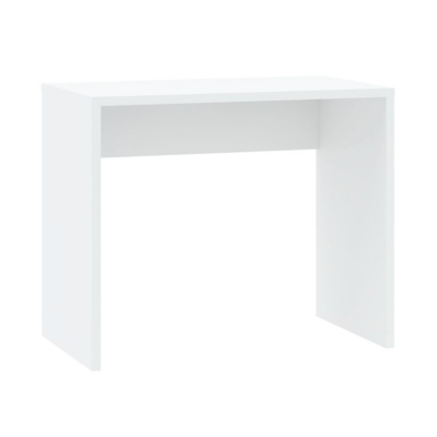 Nowoczesne Biurko Komputerowe Do Pracy Do Pokoju Do Biura Białe Loft 90 cm FLOW