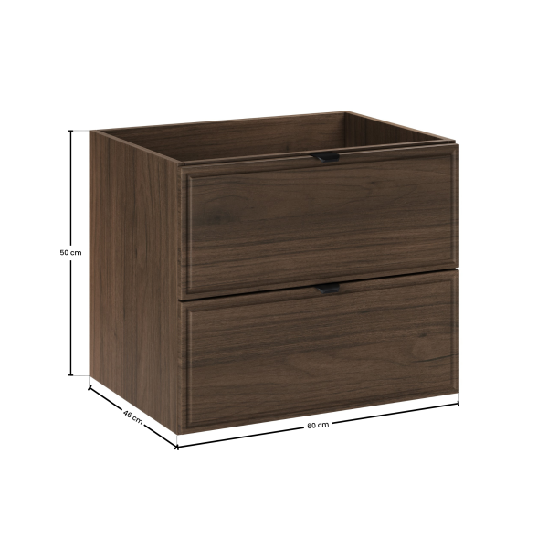 Szafka Pod Umywalkę 60Cm 2 Szuflady