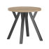 Nowoczesny Okrągły Stół Do Salonu 80 cm Loft Dąb Artisan Stół Kuchenny OVO