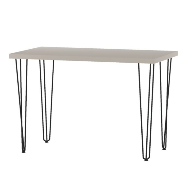 Stół Kuchenny Prostokątny Loft Nowoczesny 68x120 cm Beżowy Kaszmirowy Do Salonu Jadalni NOMA