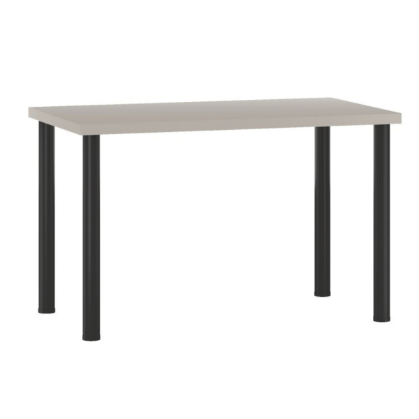 Stół Kuchenny 68x120 cm Loft Nowoczesny Do Salonu Jadalni Prostokątny Beżowy Kaszmirowy ELM