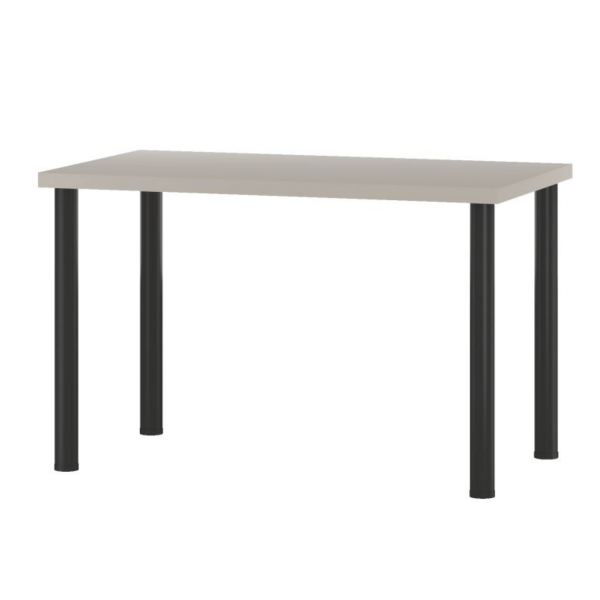 Stół Kuchenny 68x120 cm Loft Nowoczesny Do Salonu Jadalni Prostokątny Beżowy Kaszmirowy ELM