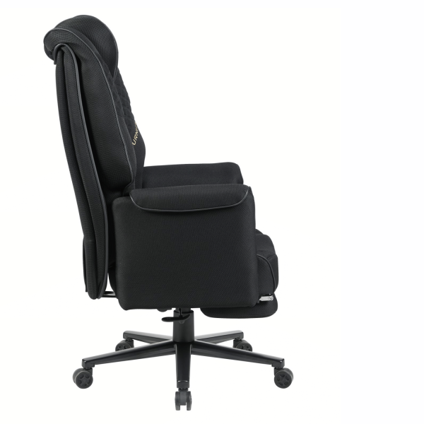 Fotel Obrotowy Gamingowy Ergonomiczny Do Biurka Biurowy Nowoczesny Czarny MOVI
