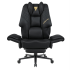 Fotel Obrotowy Gamingowy Ergonomiczny Do Biurka Biurowy Nowoczesny Czarny MOVI