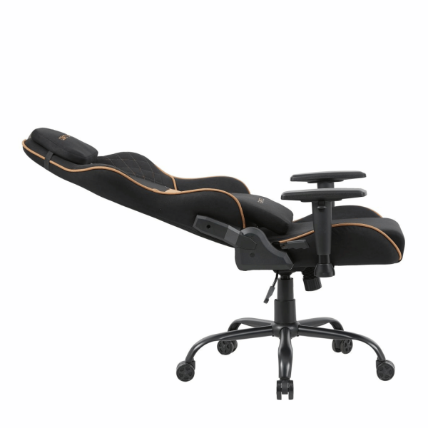 Fotel Obrotowy Gamingowy Ergonomiczny Do Biurka Pokoju Biura Czarny ZOR