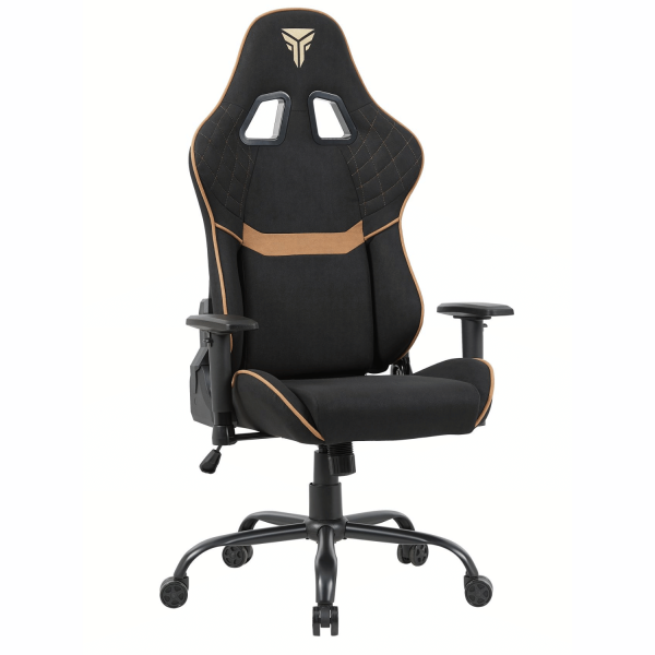 Fotel Obrotowy Gamingowy Ergonomiczny Do Biurka Pokoju Biura Czarny ZOR