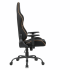 Fotel Obrotowy Gamingowy Ergonomiczny Do Biurka Pokoju Biura Czarny ZOR