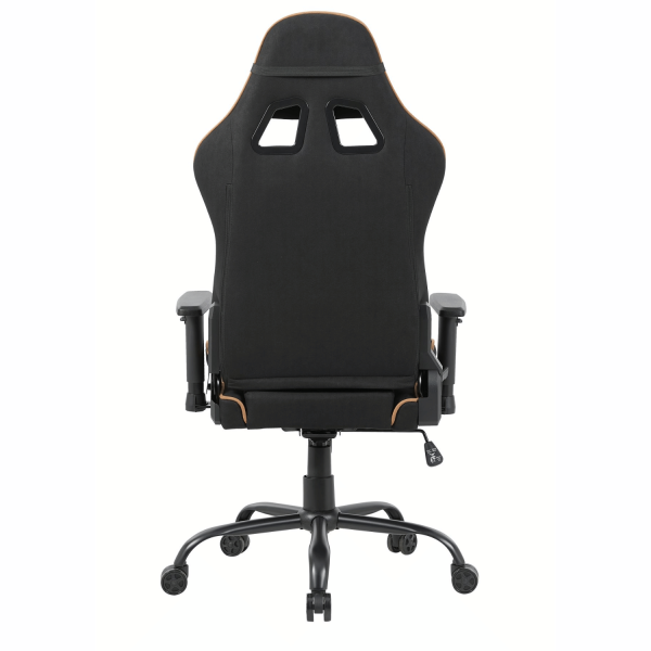Fotel Obrotowy Gamingowy Ergonomiczny Do Biurka Pokoju Biura Czarny ZOR