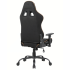 Fotel Obrotowy Gamingowy Ergonomiczny Do Biurka Pokoju Biura Czarny ZOR