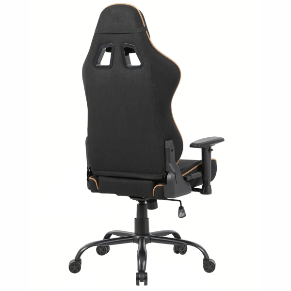 Fotel Obrotowy Gamingowy Ergonomiczny Do Biurka Pokoju Biura Czarny ZOR