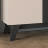 Nowoczesna Komoda do Salonu Sypialni Loft Modern Kaszmir Czarny FRESHION 03