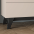 Nowoczesna Komoda do Salonu Sypialni Loft Modern Kaszmir Czarny FRESHION 04