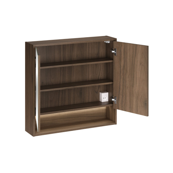 Szafka Z Lustrem 80Cm 2 Drzwi