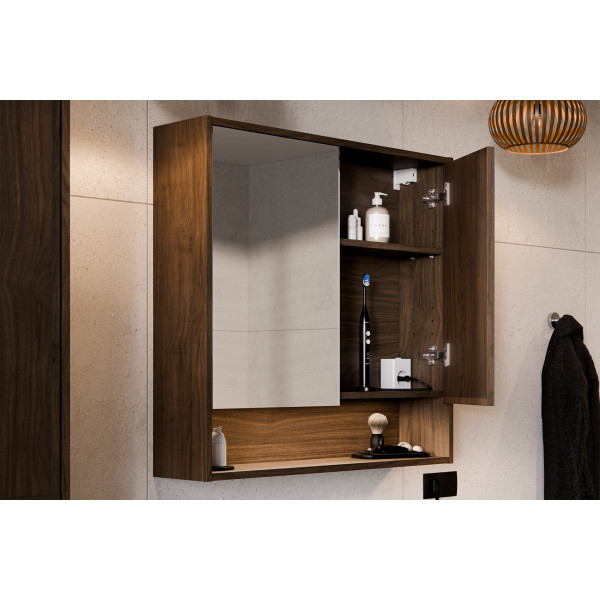 Szafka Z Lustrem 60Cm 2 Drzwi