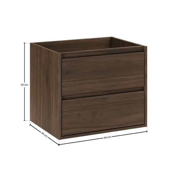 Szafka Pod Umywalkę 60Cm 2 Szuflady