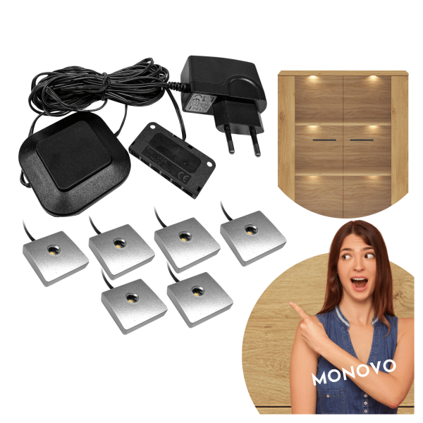 Oświetlenie LED do Witryny MODESTO 03 Światła 6LED01NB1Z