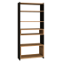 Nowoczesny Regał Biblioteczka do Sypialni Salonu Gabinetu Loft Modern Dąb Artisan Czarny TRIS 04