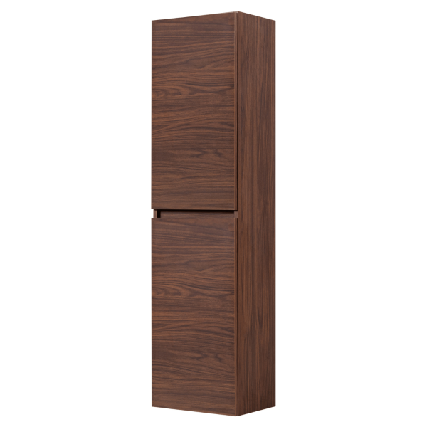 Słupek Łazienkowy 136 cm Nowoczesny Wiszący Dąb Orzech do Łazienki SIMPLE