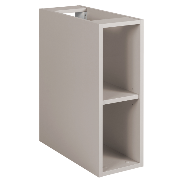 Nowoczesny Beżowy Wiszący Regał Łazienkowy 20 cm do Łazienki Kaszmirowy SIMPLE