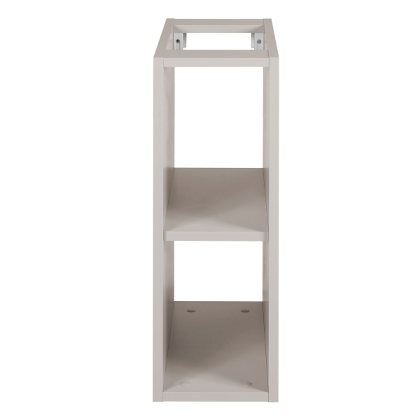 Nowoczesny Beżowy Wiszący Regał Łazienkowy 20 cm do Łazienki Kaszmirowy SIMPLE
