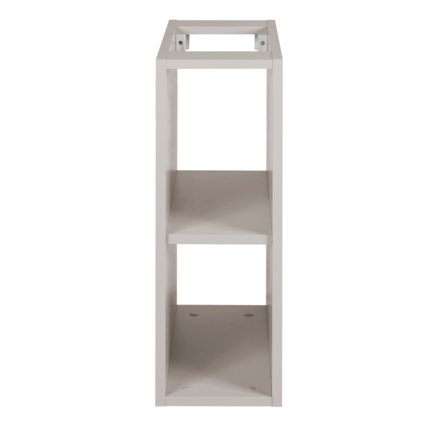 Nowoczesny Regał 20 cm Łazienkowy Kaszmirowy pod Umywalkę do Łazienki Wiszący Elegancki Beżowy STYLE