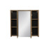 Szafka Z Lustrem 80Cm 3 Drzwi