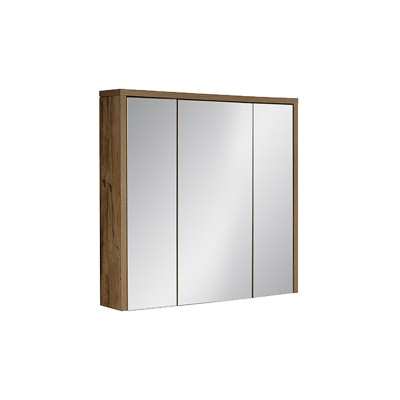 Szafka Z Lustrem 80Cm 3 Drzwi