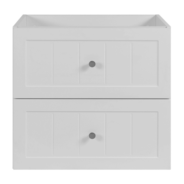 Biała Szafka Łazienkowa Elegancka 120 cm Zestaw Pod Umywalkę z Blatem Klasyczny Retro GUSTO